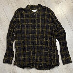Goodfight Plaid Button-Up Shirt